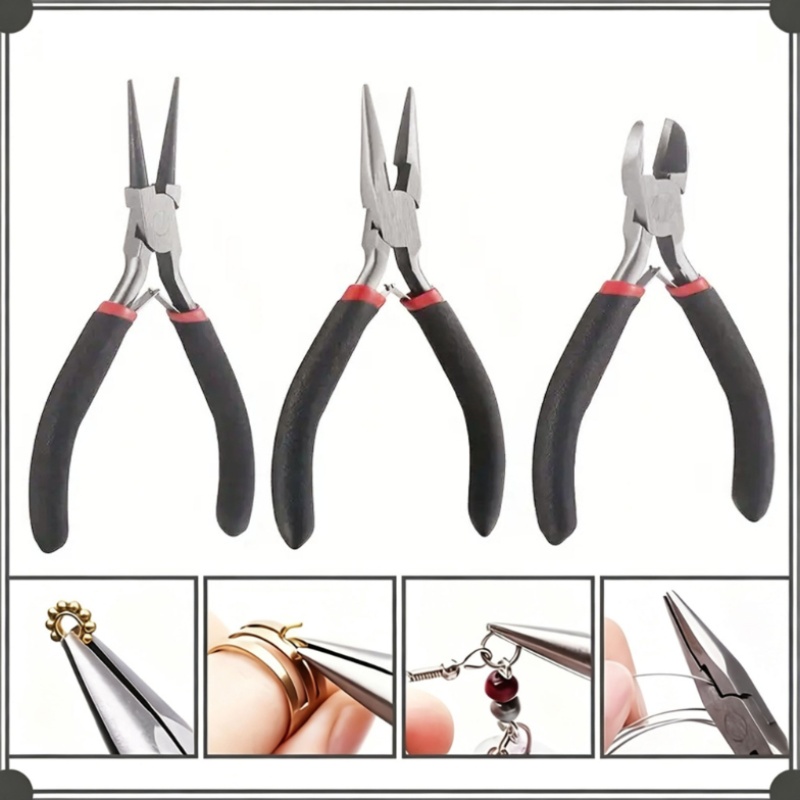 Jewellery Making Tools: Hand Pliers Set for Crafting